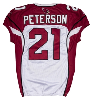 2011 Patrick Peterson Game Used Arizona Cardinals Road Jersey Worn on 10/09/11 Vs. Minnesota (NFL/PSA)